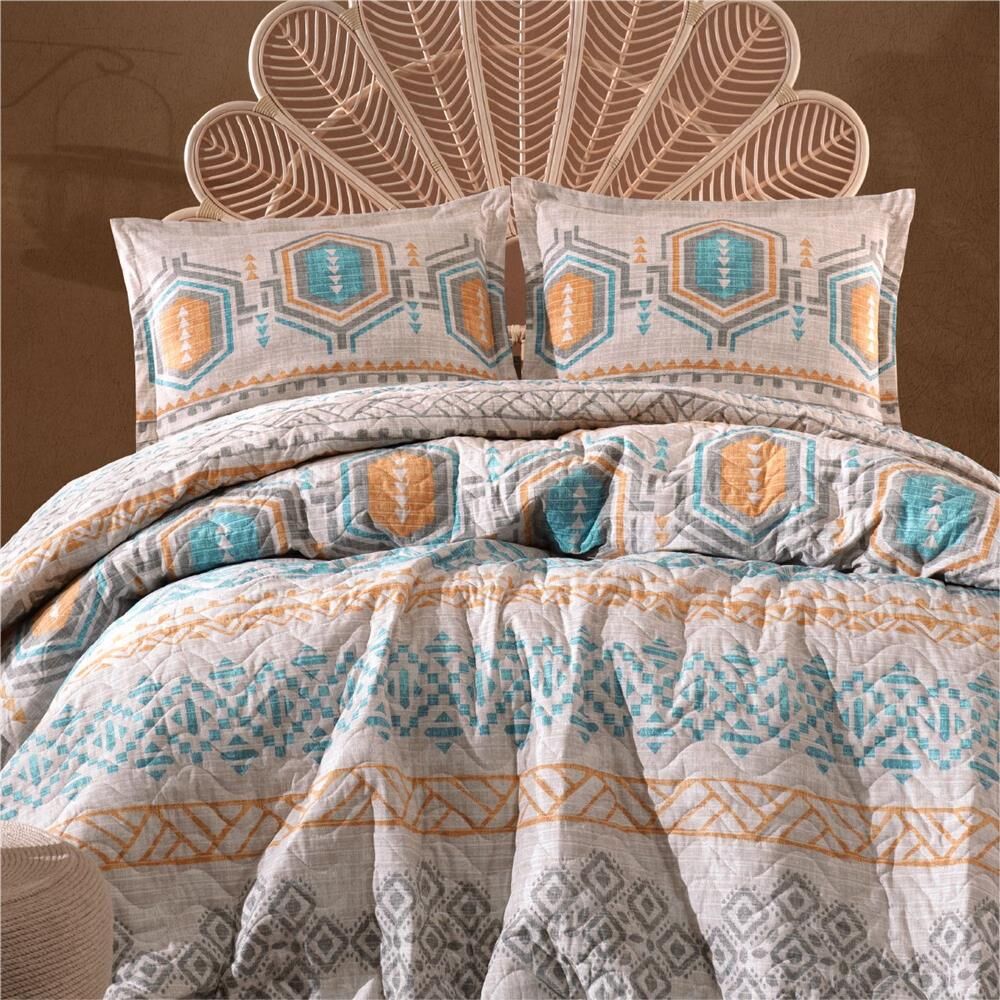 Clasy Ranforce Tek Kişilik Dört Mevsim Set Arnetti v1 Bej