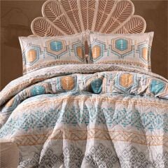 Clasy Ranforce Tek Kişilik Dört Mevsim Set Arnetti v1 Bej