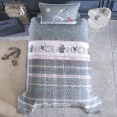 Clasy Ranforce Tek Kişilik Dört Mevsim Set Ocean