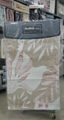 Özdilek 2'li Banyo Paspası - Klozet Takımı Flos Rish Pudra