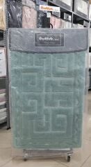 Özdilek 2'li Banyo Paspası - Klozet Takımı Pamuk Rath Mint