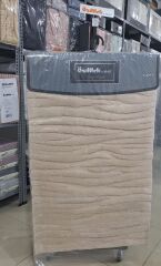 Özdilek 2'li Banyo Paspası - Klozet Takımı Pamuk Yuri Bej