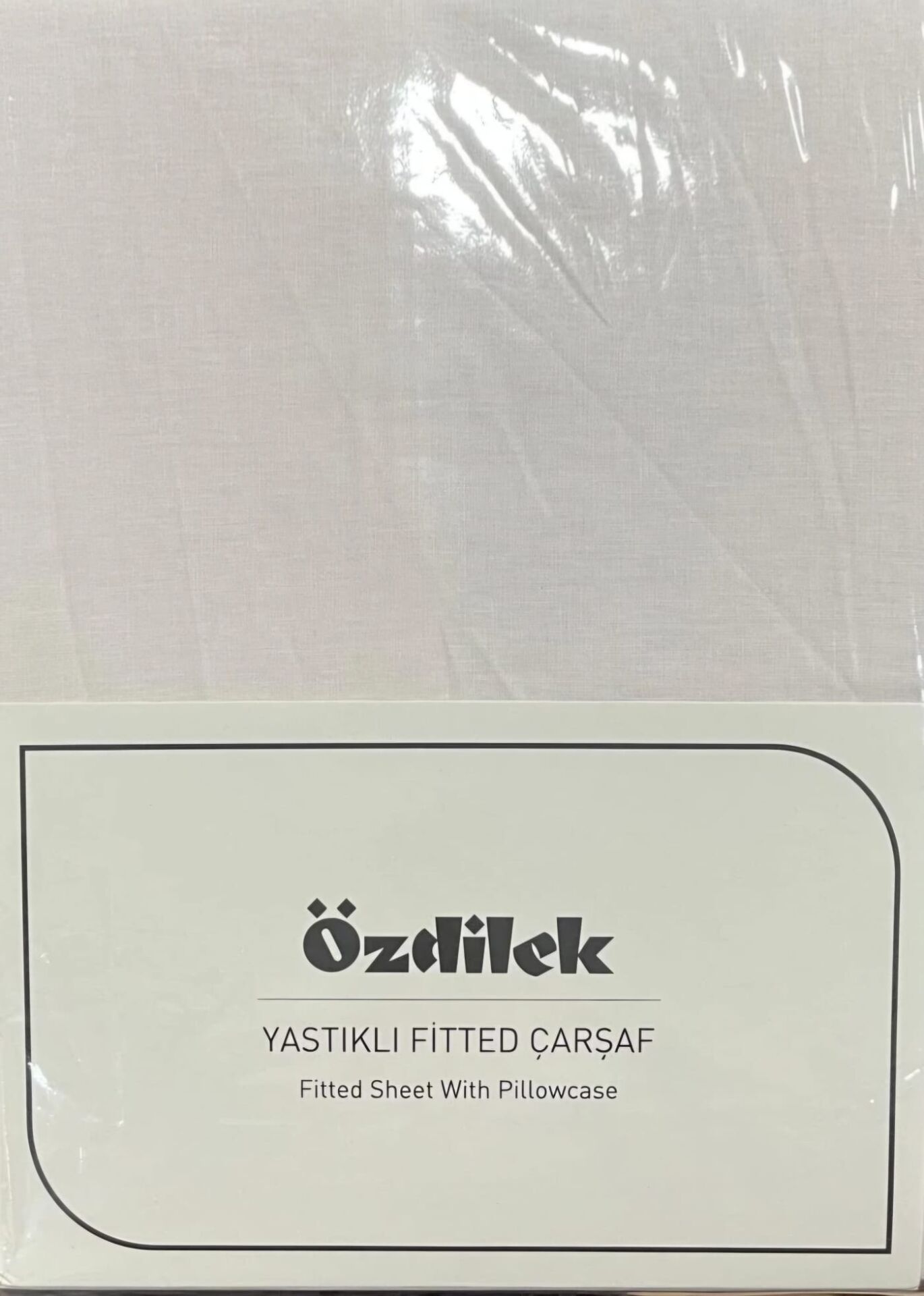 Özdilek Colourist Çift Kişilik Lastikli Çarşaf Takımı 160*200cm Vanilya