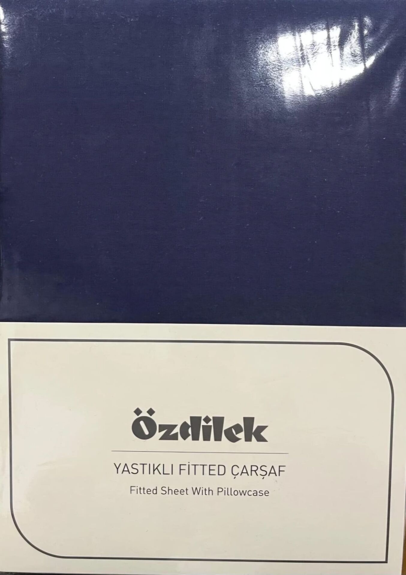 Özdilek Colourist Tek Kişilik Lastikli Çarşaf Takımı 100*200cm İndigo-Lacivert