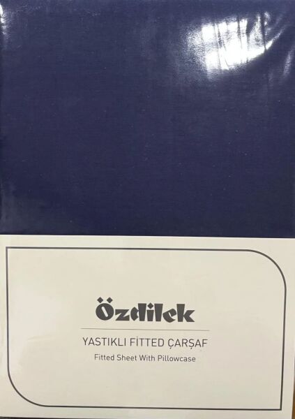 Özdilek Colourist Tek Kişilik Lastikli Çarşaf Takımı 100*200cm İndigo-Lacivert