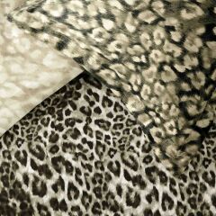 Taç Saten Çift Kişilik Nevresim Takımı Leona Kahve