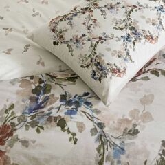 Taç Çift Kişilik Ranforce Nevresim Takımı Dalila Krem