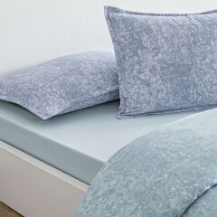 Taç Ranforce Seç-Ser Serisi Çift Kişilik Nevresim Takımı Shimmer Lacivert