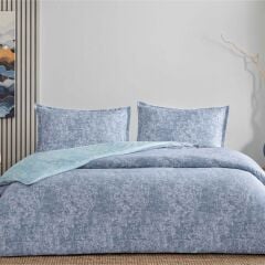 Taç Ranforce Seç-Ser Serisi Çift Kişilik Nevresim Takımı Shimmer Lacivert