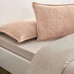 Taç Ranforce Seç-Ser Serisi Çift Kişilik Nevresim Takımı Shimmer Turuncu