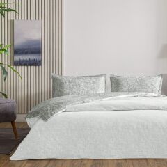 Taç Ranforce Seç-Ser Serisi Tek Kişilik Nevresim Takımı Gri