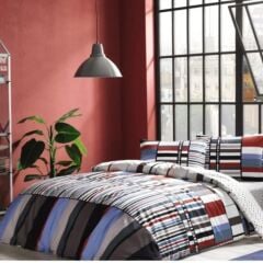 Taç Ranforce Tek Kişilik Nevresim Takımı Foster Lastikli