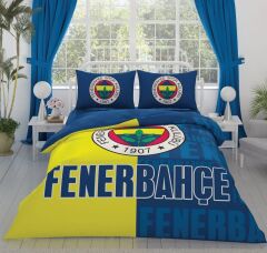 Taç Lisanslı Ranforce Çift Kişilik Nevresim Takımı Fenerbahçe