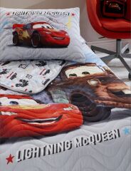 Özdilek Cars On The Road Tek Kişilik Disney Lisanslı Lastikli Çarşaf Kapitone Çocuk Nevresim Takımı / Cars On The Road Disney Lisanslı Çarşaf Kapitone NT