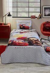 Özdilek Cars On The Road Tek Kişilik Disney Lisanslı Lastikli Çarşaf Kapitone Çocuk Nevresim Takımı / Cars On The Road Disney Lisanslı Çarşaf Kapitone NT