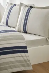 Özdilek Ranforce Tek Kişilik Nevresim Takımı Marine Line