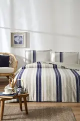 Özdilek Ranforce Tek Kişilik Nevresim Takımı Marine Line