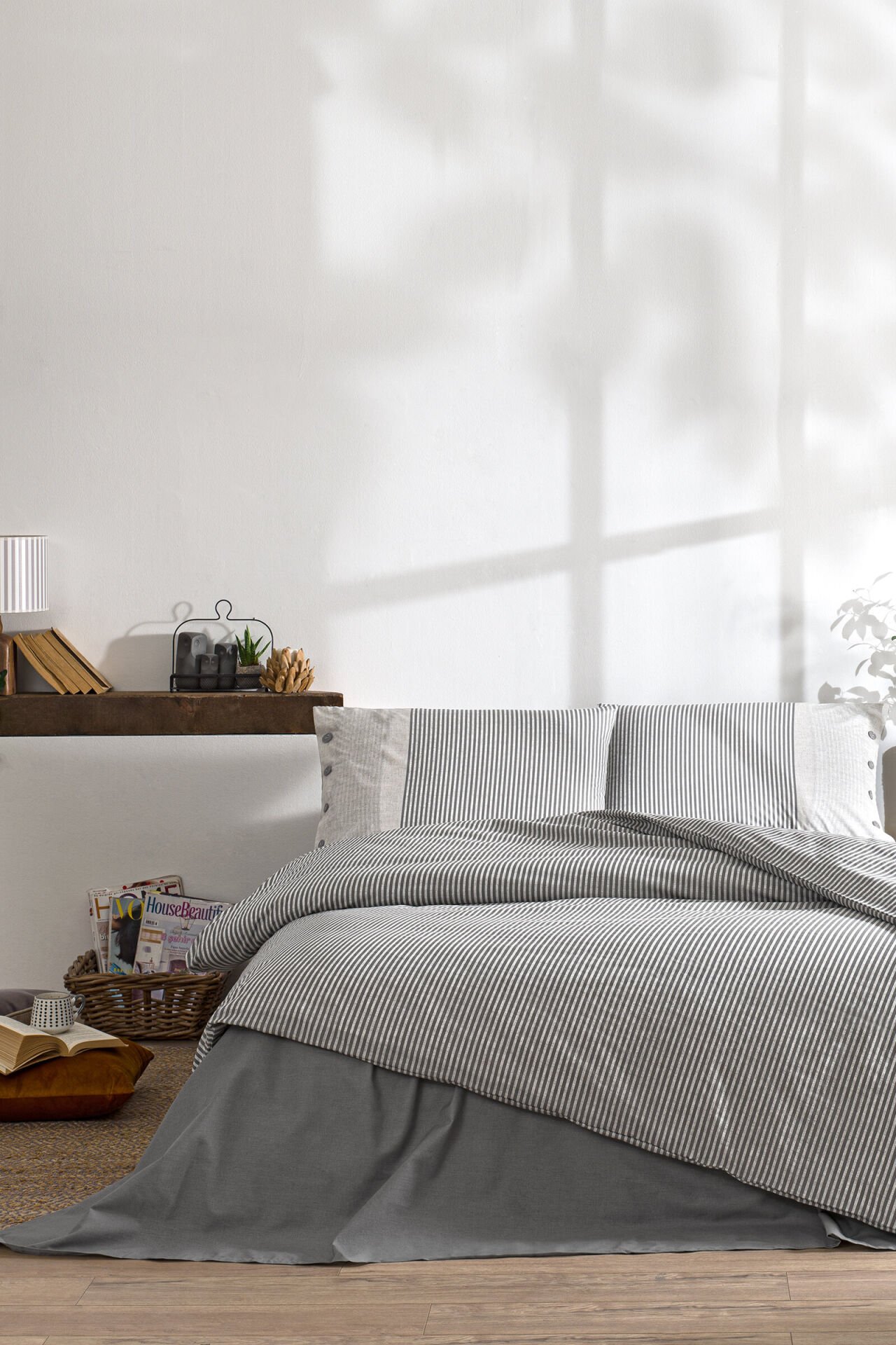 Özdilek Natural Line Ranforce Çift Kişilik Nevresim Takımı