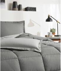 Özdilek Tek Kişilik Ranforce Yatak Seti Kül Gri