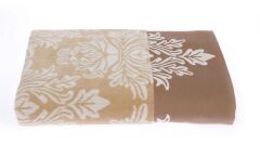 Özdilek Ayda Kadife Havlu 2'li 50*90 Cm El-Yüz Havlusu Kahverengi