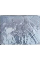 Özdilek Çift Kişilik Trendy Art Deco Battaniye Gökmavi