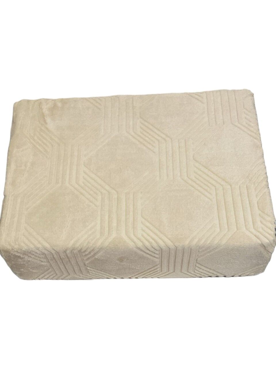 Özdilek Çift Kişilik Trendy Art Deco Battaniye Bej