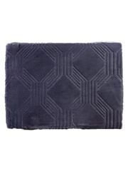 Özdilek Tek Kişilik Trendy Art Deco Battaniye Lacivert