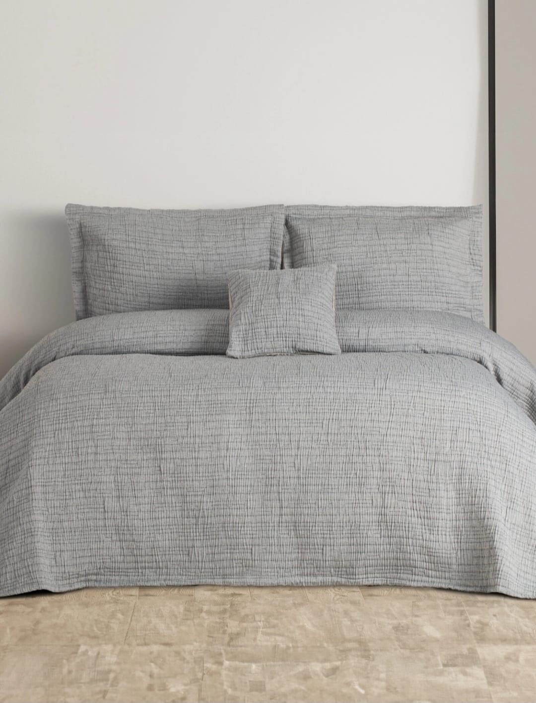 Özdilek Essence Gri Çift Kişilik Yatak Örtüsü Takımı