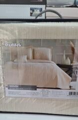 Özdilek Woven Krem Tek Kişilik Yatak Örtüsü Takımı