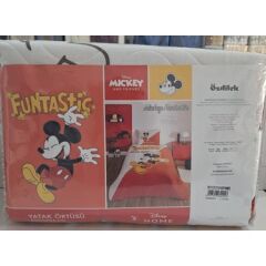 Lisanslı Disney Çocuk Yatak Örtüsü Takımı Mickey Fantastic
