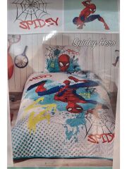 Özdilek Lisanslı Disney Tk Yatak Örtüsü Seti Spidey Hero Yşl