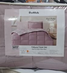 Özdilek Tek Kişilik Ranforce Yatak Seti Rose Pudra