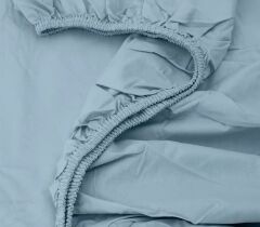 Altınbaşak Ranforce Tek Kişilik 100*200cm Çarşaf Takımı Mavi