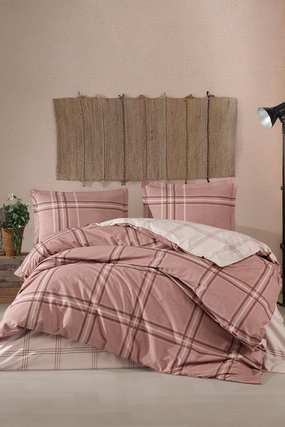 Clasy Ranforce Tek Kişilik Nevresim Takımı Capella V2 Kahve