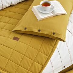 Altınbaşak Freda Çeyiz Seti 5 Parça Yatak Örtülü Nevresim Takımı Amber