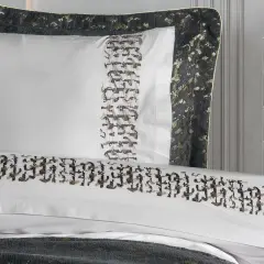 Altınbaşak Castra Çift Kişilik Nakışlı Çeyiz Seti Antrasit