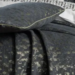 Altınbaşak Castra Çift Kişilik Nakışlı Çeyiz Seti Antrasit (8 Parça)