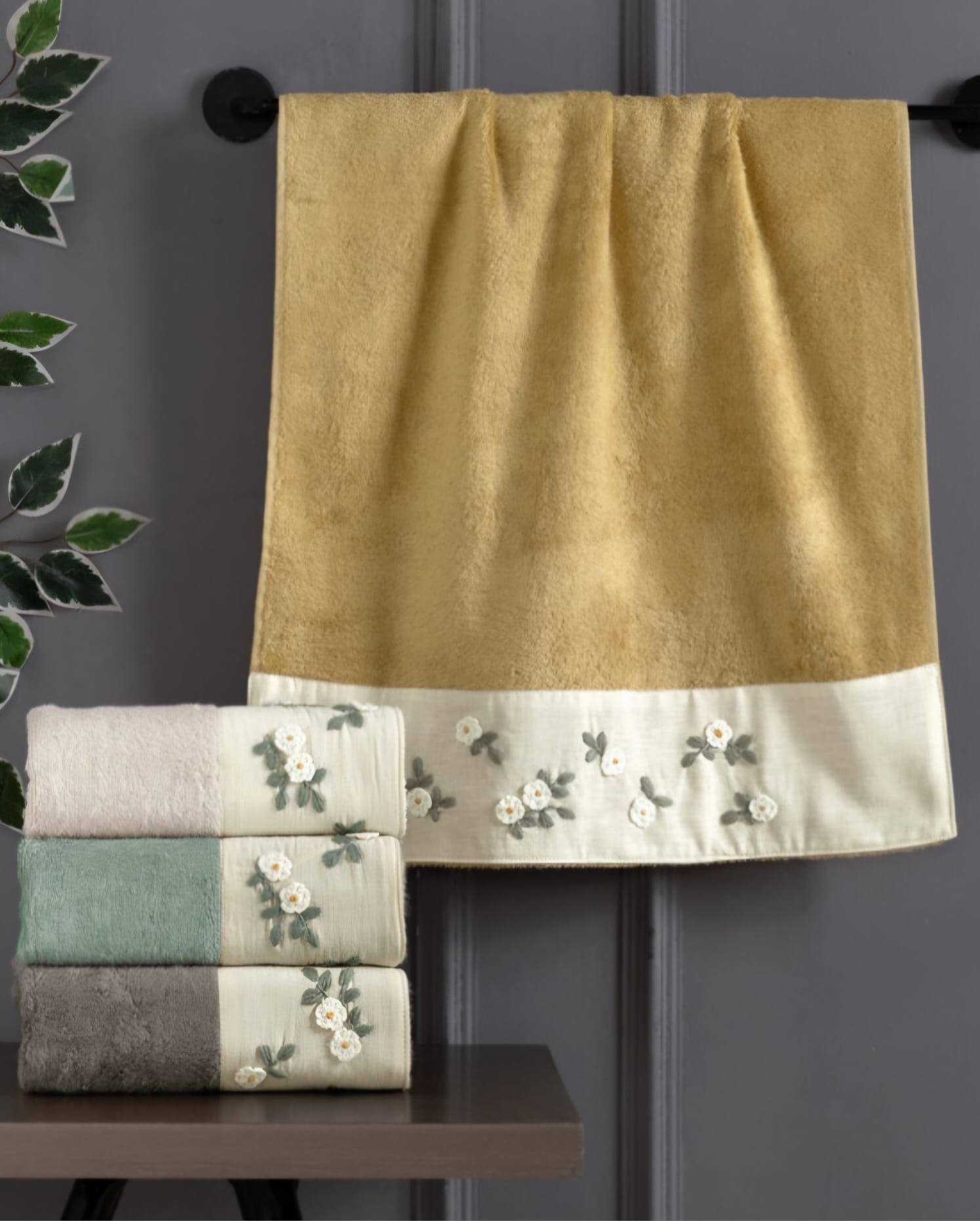 Altınbaşak Nova Bambu Havlu 4'lü Asorti