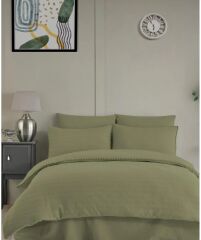 Altınbaşak Gofreli Fitilli Saten Çk Nt Emboss Verde