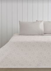 Taç Jakar Pike Takımı Çift Kişilik Callie Taş Rengi