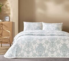 Taç Jakar Pike Takımı Çift Kişilik Bovary Mavi