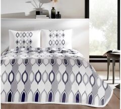 Taç Tek Kişilik Pike Takımı Falcon Gri