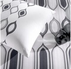 Taç Tek Kişilik Pike Takımı Falcon Gri