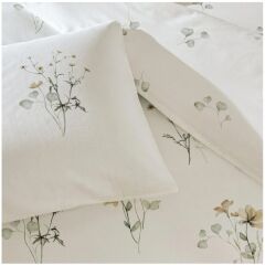 Taç Ranforce Çift Kişilik Nevresim Takımı Auren Pudra