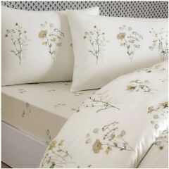 Taç Ranforce Çift Kişilik Nevresim Takımı Auren Pudra