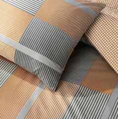 Taç Ranforce Tek Kişilik Nevresim Takımı Miles Turuncu