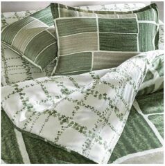 Taç Reborn Bambu Çift Kişilik Nevresim Takımı Lumea Yeşil