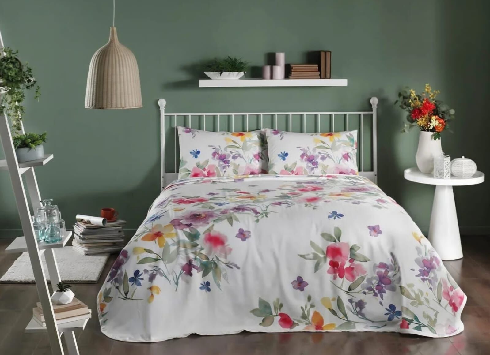 Taç Ranforce Tek Kişilik Pike Takımı Blanche Lila