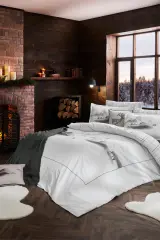 Özdilek Silence Winter Çift Kişilik Nevresim Takımı