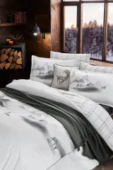 Özdilek Silence Winter Çift Kişilik Nevresim Takımı